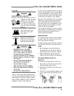 Preview for 9 page of RAMSET TrakFast TF1100 Operating Instructions Manual