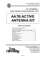 Preview for 3 page of Ramsey Electronics AA7B User Manual