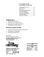 Предварительный просмотр 16 страницы Ramsey Electronics AF1 CW AUDIO FILTER Kit Assembly And Instruction Manual