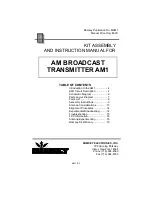 Preview for 3 page of Ramsey Electronics AM1 Assembly And Instruction Manual