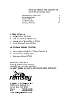 Preview for 16 page of Ramsey Electronics AVS10 Instruction Manual