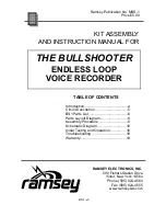 Preview for 3 page of Ramsey Electronics BS1 Instruction Manual