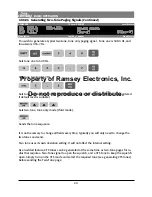 Preview for 24 page of Ramsey Electronics COM3010 User Manual