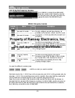 Preview for 26 page of Ramsey Electronics COM3010 User Manual