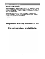 Preview for 34 page of Ramsey Electronics COM3010 User Manual