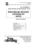 Предварительный просмотр 3 страницы Ramsey Electronics DAP25 Kit Assembly And Instruction Manual