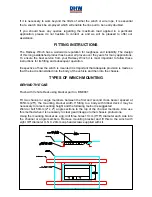 Preview for 5 page of Ramsey Electronics DCY200 Fitting & Operating Instructions