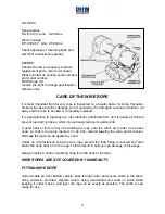 Preview for 13 page of Ramsey Electronics DCY200 Fitting & Operating Instructions