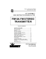 Preview for 3 page of Ramsey Electronics FM10A User Manual