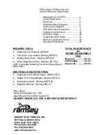 Preview for 24 page of Ramsey Electronics FR6 Instruction Manual