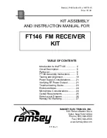 Preview for 3 page of Ramsey Electronics FT146 User Manual