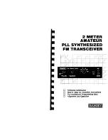 Preview for 1 page of Ramsey Electronics FTR-146 Kit Assembly And Instruction Manual