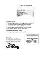 Preview for 20 page of Ramsey Electronics ICI2 Instruction Manual