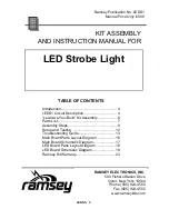 Preview for 3 page of Ramsey Electronics LEDS1 Quick Reference Page Manual