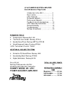 Preview for 20 page of Ramsey Electronics LPA1 Instruction Manual