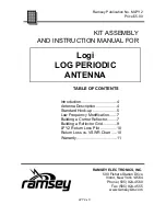 Предварительный просмотр 3 страницы Ramsey Electronics LPY2 Assembly And Instruction Manual
