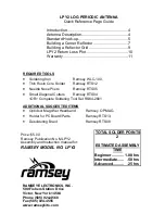 Предварительный просмотр 12 страницы Ramsey Electronics LPY2 Assembly And Instruction Manual