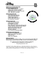 Preview for 2 page of Ramsey Electronics PA1 Instruction Manual