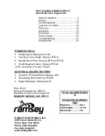 Предварительный просмотр 44 страницы Ramsey Electronics PG13 Instruction Manual