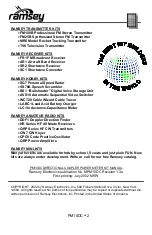 Preview for 2 page of Ramsey Electronics PM10DC Manual