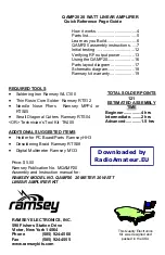 Preview for 20 page of Ramsey Electronics QAMP20 Assembly And Instruction Manual