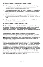 Preview for 12 page of Ramsey Electronics SC1 Manual