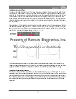 Preview for 9 page of Ramsey Electronics SG560 User Manual