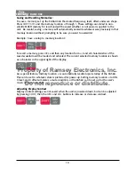 Предварительный просмотр 10 страницы Ramsey Electronics SG560 User Manual