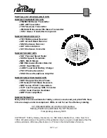 Предварительный просмотр 2 страницы Ramsey Electronics SP1 Manual