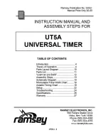 Preview for 3 page of Ramsey Electronics UT5A Instuction Manual