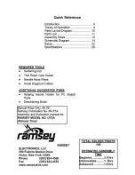 Preview for 26 page of Ramsey Electronics UT5A Instuction Manual