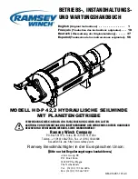 Preview for 41 page of Ramsey Winch HD-P 42 Operating, Service And Maintenance Manual