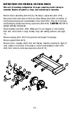 Preview for 10 page of Ramsey Winch HD-P8000 Operating, Service And Maintenance Manual