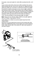 Preview for 14 page of Ramsey Winch HD-P8000 Operating, Service And Maintenance Manual