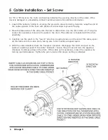 Preview for 8 page of Ramsey Winch Omega 8 Operating And Maintenance Manual