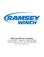 Preview for 52 page of Ramsey Winch Sierra H8 Operation, Service And Maintenance Manual