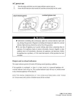 Предварительный просмотр 17 страницы Ramsond SineMate 1500 Operating Instructions Manual