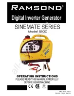 Ramsond SINEMATE Series Operating Instructions Manual preview