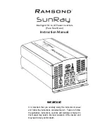 Ramsond SunRay 3000 User Manual предпросмотр