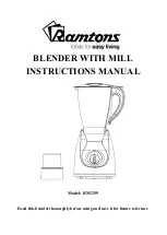 Предварительный просмотр 1 страницы RAMTONS RM/259 Instruction Manual