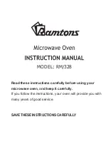 Предварительный просмотр 1 страницы RAMTONS RM/328 Instruction Manual