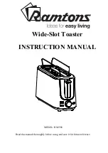 Preview for 1 page of RAMTONS RM/586 Instruction Manual