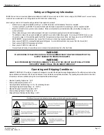 Preview for 3 page of RAMVAC Bison Series Operation, Maintenance And User Manual