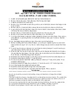 Preview for 1 page of Ranch Hand HBC151BMSL Installation Instructions Manual