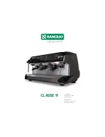 Rancilio CLASSE 11 User Manual предпросмотр