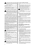 Preview for 20 page of Rancilio Classe 6 E Original Instructions Manual