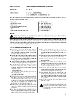 Preview for 41 page of Rancilio Classe 6 E Original Instructions Manual