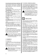 Preview for 44 page of Rancilio Classe 6 E Original Instructions Manual