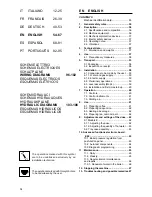 Preview for 54 page of Rancilio Classe 6 E Original Instructions Manual