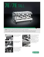 Preview for 1 page of Rancilio Classe 7E Quick Manual